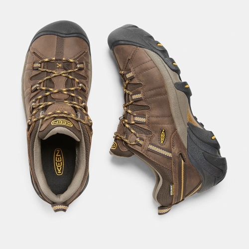 Men's Keen Targhee II Waterproof Hiking Shoes Brown | GTD-604312