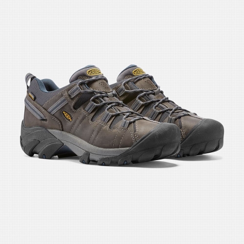 Men's Keen Targhee II Waterproof Hiking Shoes Brown | GTL-816437