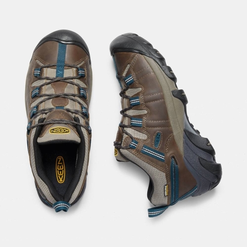 Men's Keen Targhee II Waterproof Hiking Shoes Brown | PVG-136750