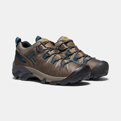 Men's Keen Targhee II Waterproof Hiking Shoes Brown | PVG-136750