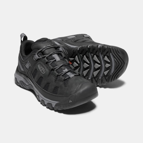 Men's Keen Targhee Vent Hiking Shoes Black | JEH-726314