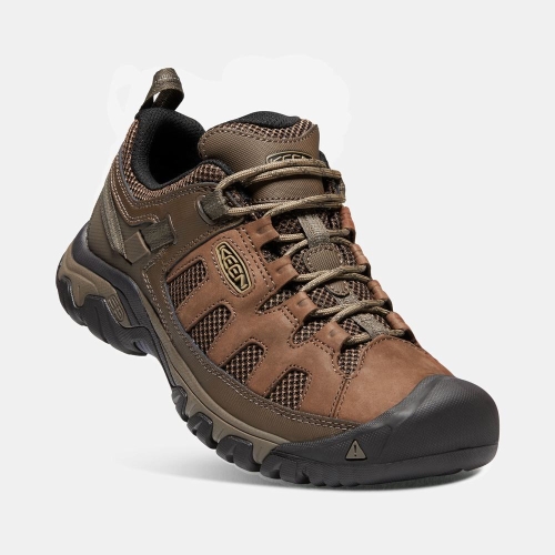 Men's Keen Targhee Vent Hiking Shoes Brown Black | PTX-462783