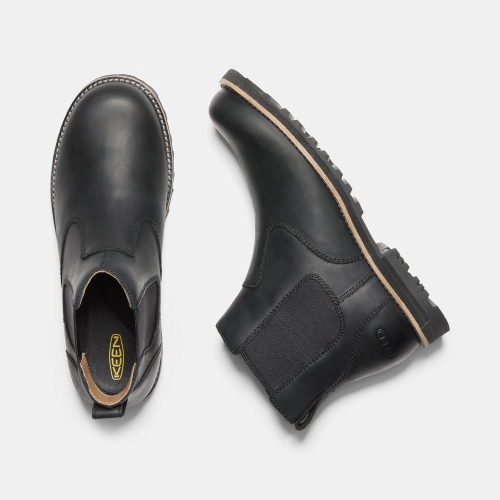 Men's Keen The 59' Chelsea Boots Black | AZM-509241