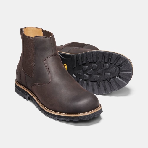 Men's Keen The 59' Chelsea Boots Chocolate | BWF-420613