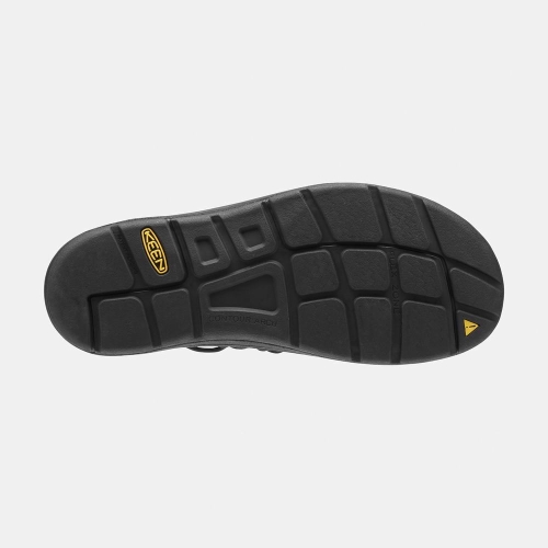 Men's Keen Uneek Monochrome Uneek Sandals Black | VYP-982654