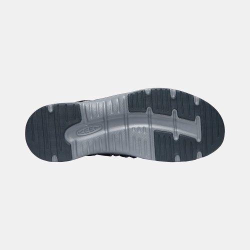 Men's Keen Uneek O2 Uneek Sandals Grey Navy | TEQ-781420