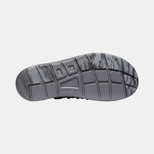 Men's Keen Uneek Sandals Black | OBL-025673