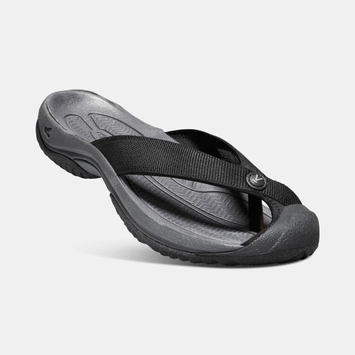 Men's Keen Waimea H2 Sandals Black Grey | XPG-207438