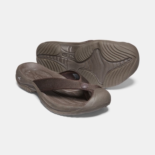 Men's Keen Waimea H2 Sandals Coffee | EXI-201379