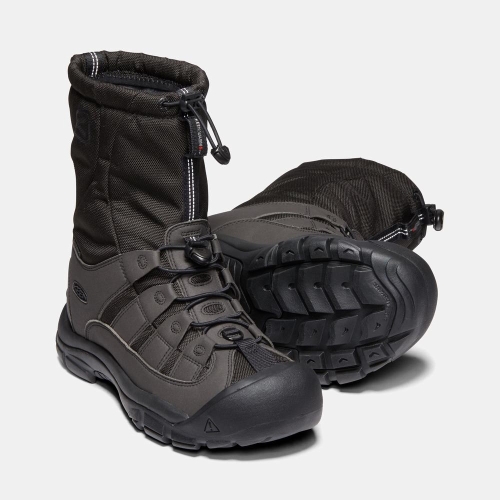 Men's Keen Winterport II Winter Boots Black | COZ-093765