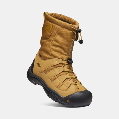 Men's Keen Winterport II Winter Boots Gold Black | QGV-162839