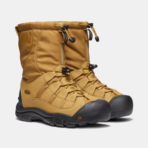 Men's Keen Winterport II Winter Boots Gold Black | QGV-162839