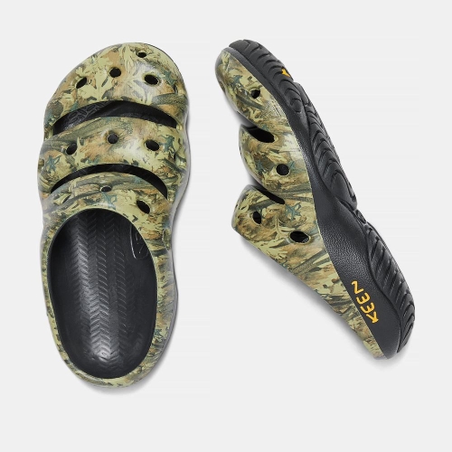 Men's Keen Yogui Arts Sandals Camo | OTE-046297