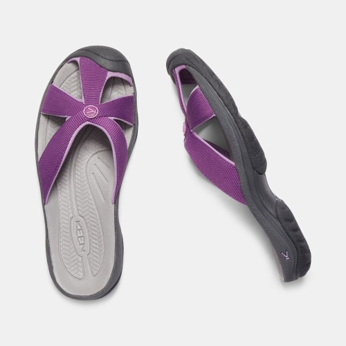 Women's Keen Bali Beach Closed-toe Sandals Purple | BCF-927108