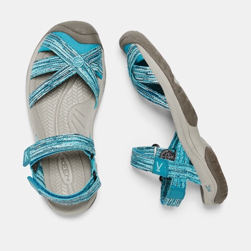 Women's Keen Bali Strap Sandals Turquoise | KGL-546312