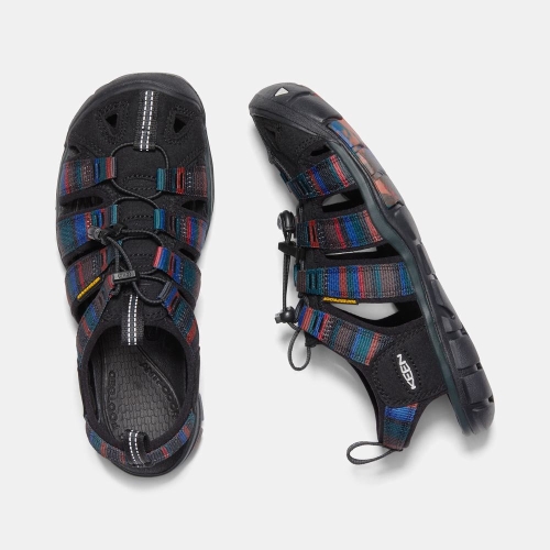 Women's Keen Clearwater Cnx Hiking Sandals Black Multicolor | KQR-946872