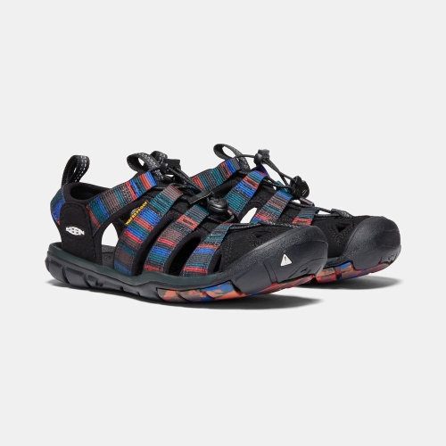 Women's Keen Clearwater Cnx Hiking Sandals Black Multicolor | KQR-946872