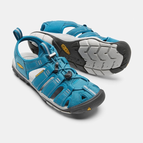 Women's Keen Clearwater Cnx Hiking Sandals Blue | PHL-214075