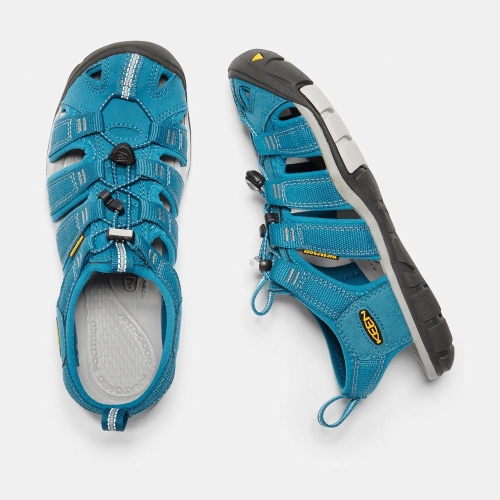 Women's Keen Clearwater Cnx Hiking Sandals Blue | PHL-214075