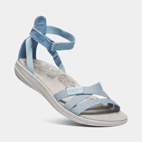 Women's Keen Damaya Ankle Strap Sandals Blue | AXH-865271