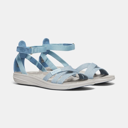 Women's Keen Damaya Ankle Strap Sandals Blue | AXH-865271