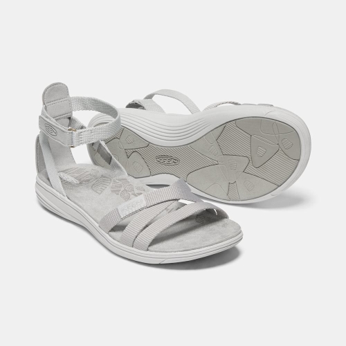 Women's Keen Damaya Ankle Strap Sandals Grey | JDN-204561