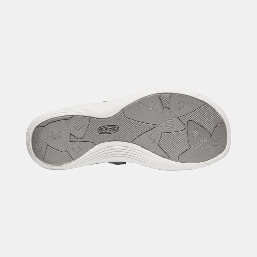 Women's Keen Damaya Flip-Flops Grey | ZQV-814952