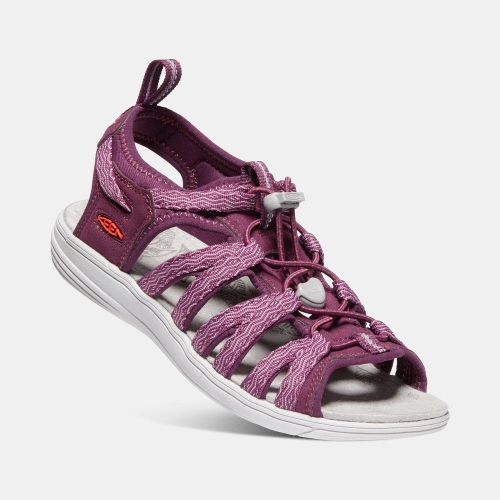 Women's Keen Damaya Lattice Sandals Purple | MHP-739650