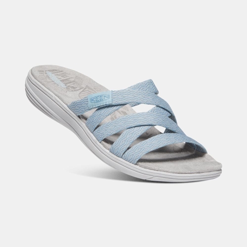 Women's Keen Damaya Slides Blue | AEJ-571246