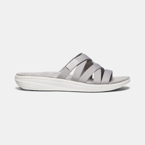 Women\'s Keen Damaya Slides Grey | VPH-283160