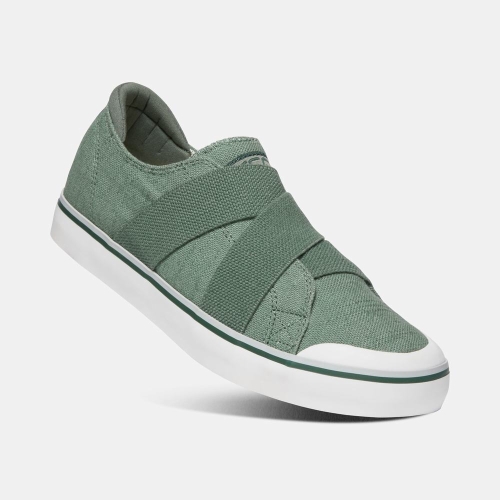 Women's Keen Elsa III Gore Sneakers Green | MRD-286540