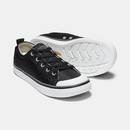 Women's Keen Elsa II Quilted Sneakers Black | UOW-136047