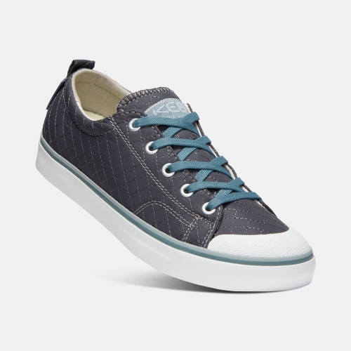 Women's Keen Elsa II Quilted Sneakers Navy | GTI-240365