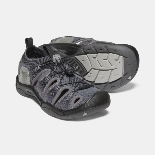 Women's Keen Evofit One Hiking Sandals Black Grey | AYO-057682