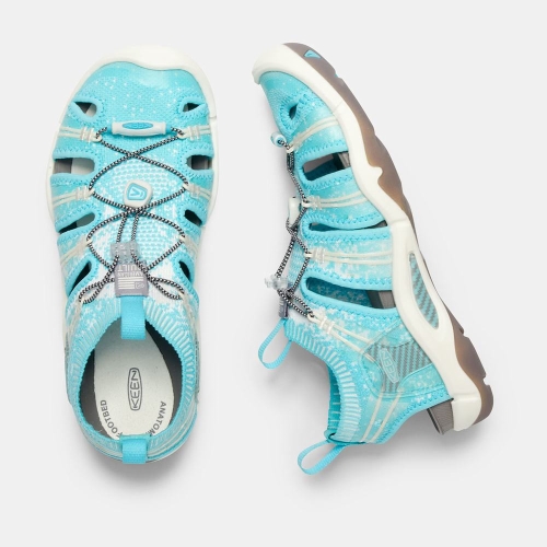 Women's Keen Evofit One Hiking Sandals Light Blue | NSJ-869735