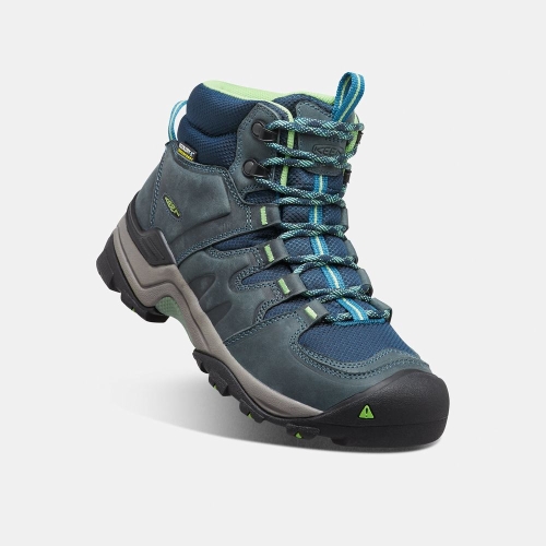 Women's Keen Gypsum II Waterproof Mid Hiking Boots Navy | OWC-982341