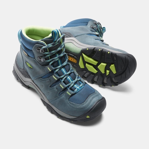 Women's Keen Gypsum II Waterproof Mid Hiking Boots Navy | OWC-982341