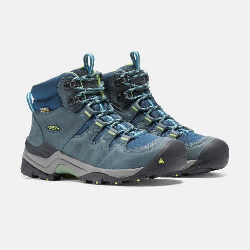 Women's Keen Gypsum II Waterproof Mid Hiking Boots Navy | OWC-982341