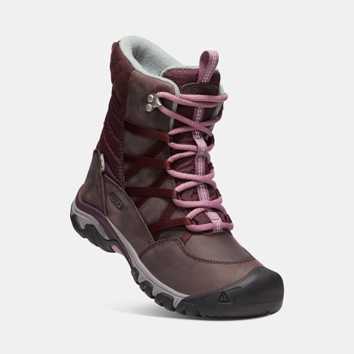 Women's Keen Hoodoo III Lace Up Winter Boots Purple | IHA-346851