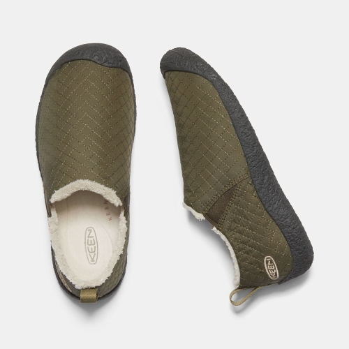 Women's Keen Howser III Slippers Olive | LEB-631428