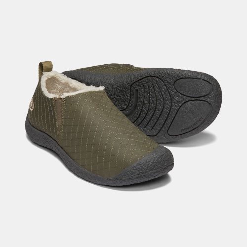 Women's Keen Howser III Slippers Olive | LEB-631428