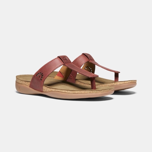 Women's Keen Kaci Ana Posted Sandals Brown | FTM-156729