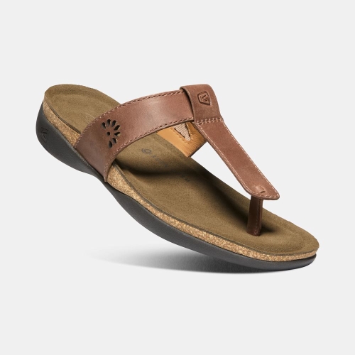 Women's Keen Kaci Ana Posted Sandals Brown | VCT-618905