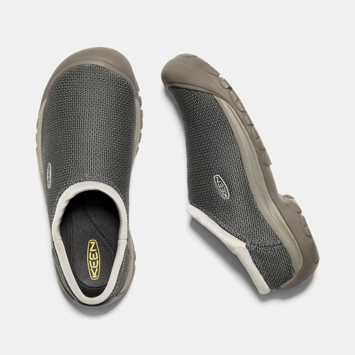 Women's Keen Kaci Mesh Slides Deep Grey | WOR-351602