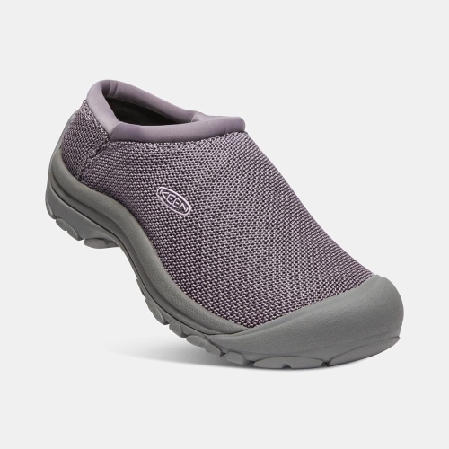 Women's Keen Kaci Mesh Slip On Shoes Lavender Grey | WZH-740953