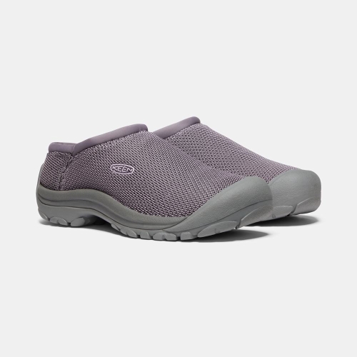 Women's Keen Kaci Mesh Slip On Shoes Lavender Grey | WZH-740953