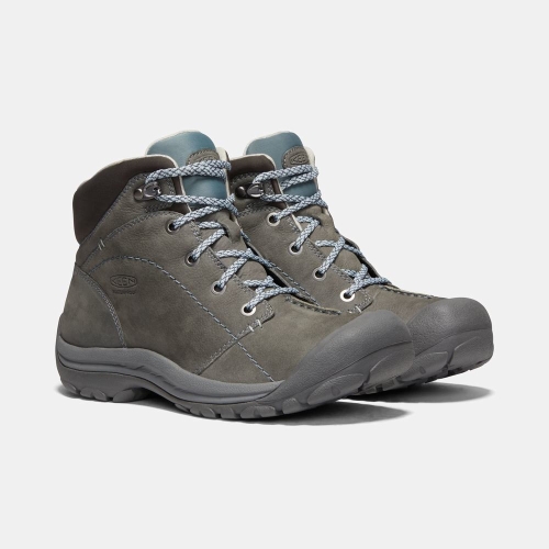 Women's Keen Kaci Winter Waterproof Mid Winter Boots Dark Olive | AVQ-967285