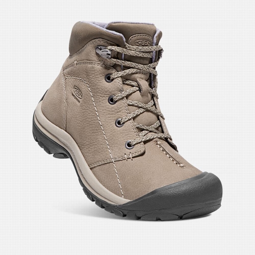 Women's Keen Kaci Winter Waterproof Mid Winter Boots Khaki | KTU-519362