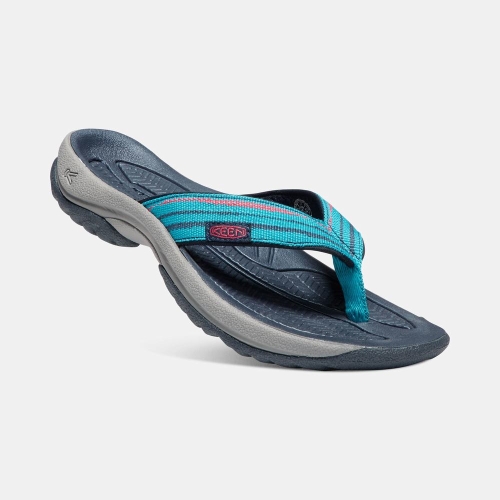 Women's Keen Kona Flip II Flip-Flops Blue | UEC-182569