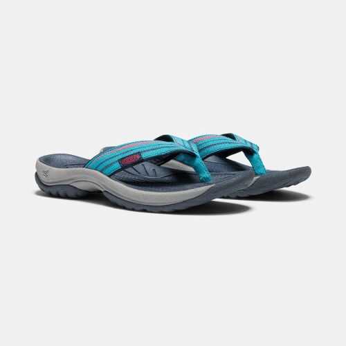 Women's Keen Kona Flip II Flip-Flops Blue | UEC-182569